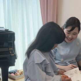 レッスン風景_相模原市南区南台ピアノ教室